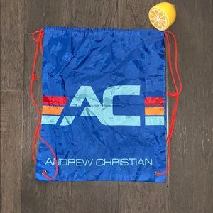 Andrew Christian Drawstring Bag